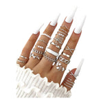 Kinky Pleasure - S025 - Ring Collection Set Gold Or Silver - 22 Pieces