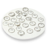 Kinky Pleasure - S027 - Ring Collection Set Gold Or Silver - 23 Pieces