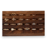 Kinky Pleasure - S027 - Ring Collection Set Gold Or Silver - 23 Pieces
