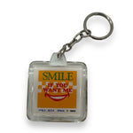 Kinky Pleasure - G014 - Keychain Condoms With Sexy Text - Display - 6 Pieces
