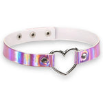 Kinky Pleasure - T008 - Sexy Punk Style Choker - 12 Colours - 40cm