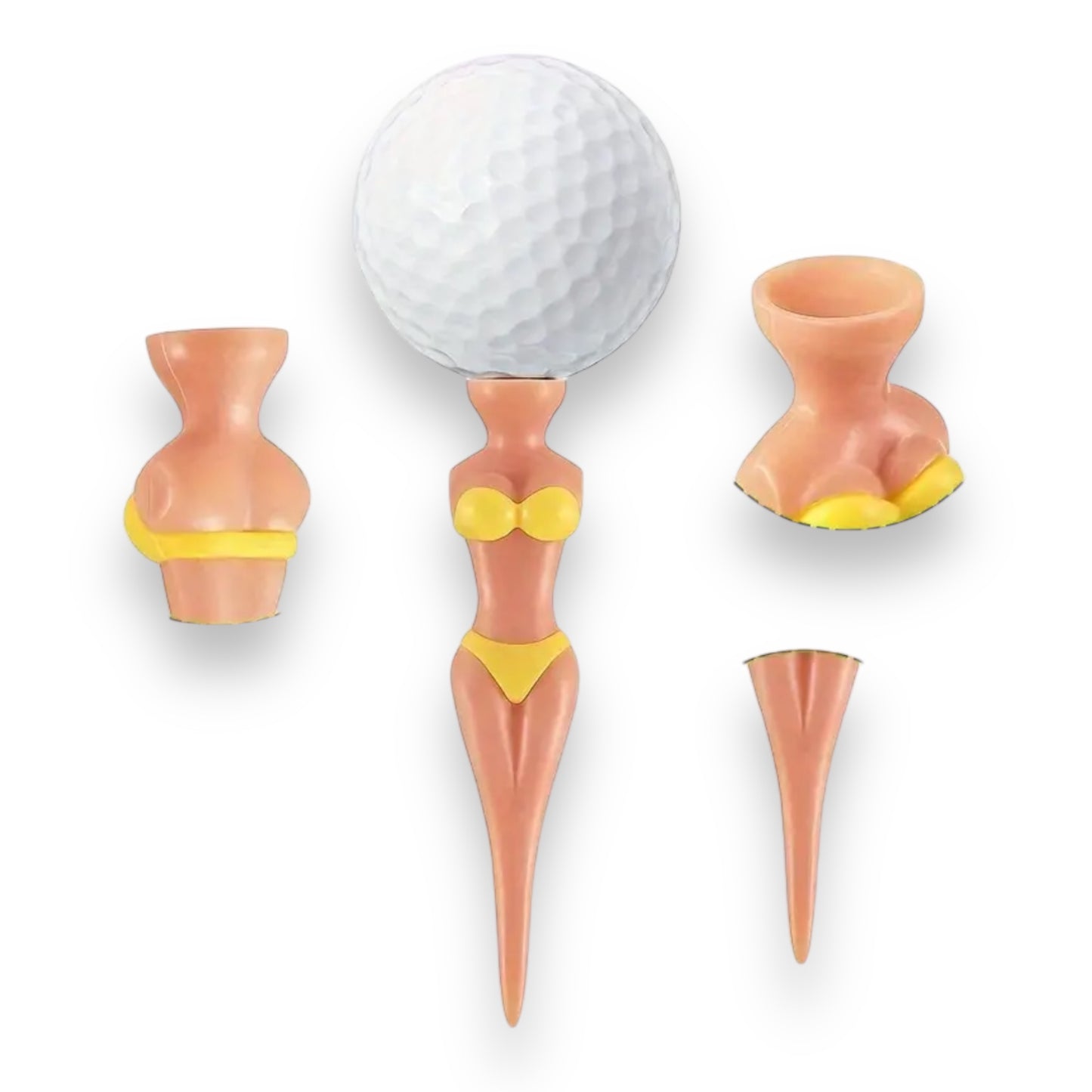 Kinky Pleasure - T062 - Golf Tees - 6 Pieces - 3 Models