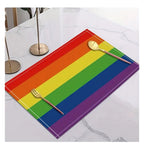 Kinky Pleasure - T063 - Table Plates Rainbow – Pride Theme 32x42cm