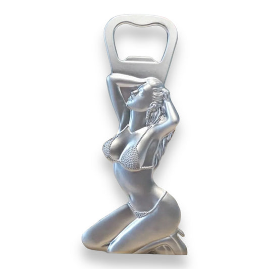 Kinky Pleasure - T069 - Sexy Woman Opener With Magnets - 11x4.6cm