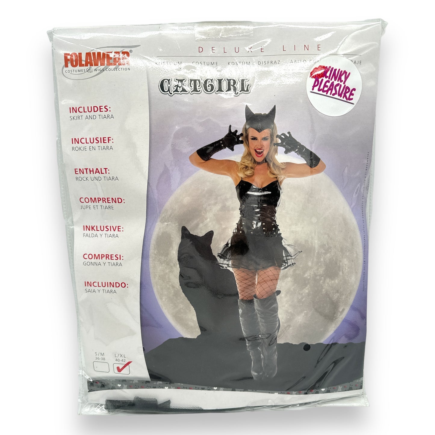 Kinky Pleasure - FT024 - Cat Woman Lingerie Set - L/XL