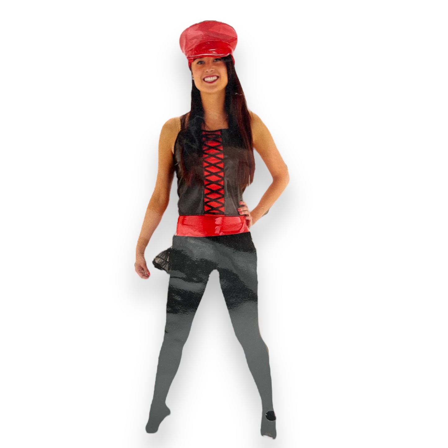 Kinky Pleasure - FT103 - Sexy Biker Chick Outfit Set