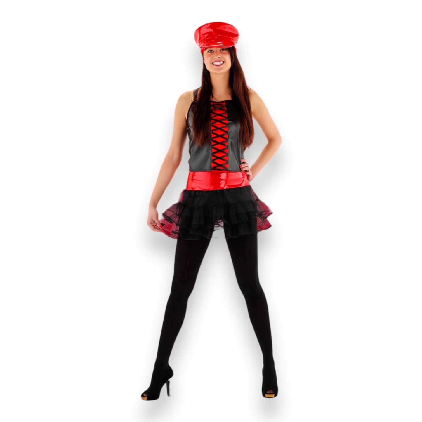 Kinky Pleasure - FT103 - Sexy Biker Chick Outfit Set