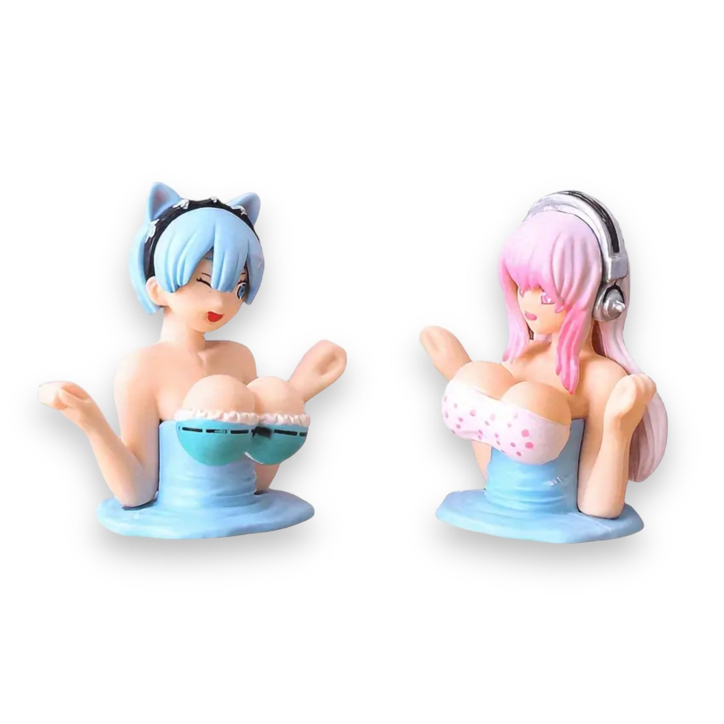 Kinky Pleasure - AX093 - Manga Figures - Bouncing Boobs For In Car - 3 Models