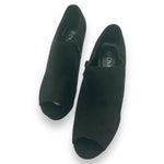 Kinky Pleasure - PM013 - Sexy Heels – Black Platform Ankle Heels with Zipper