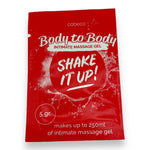 Cobeco Shake It Up Intimate Massage Gel Powder - 5 Grams In Sachets