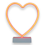 Kinky Pleasure - ED031 - Grundig Luminous Pink Heart Light with 86 LEDs - Compact and Charming