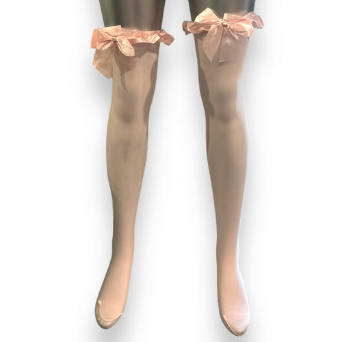 Kinky Pleasure - MP047 - Stockings Licht Pink - 2 Sizes