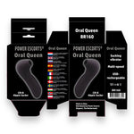 Power Escorts - BR160 - Oral Queen Oral Sucker- Waterproof Clitoral Stimulator/Massager - 10 Modes - 3 Colours