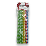 Kinky Pleasure - AX097 - Straws Hard Plastic - Multicolour - 10 Pack