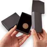 Kinky Pleasure - T049 - Elegant Black Jewelry Box - 9 x 6.50 x 2.8 cm