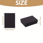 Kinky Pleasure - T049 - Elegant Black Jewelry Box - 9 x 6.50 x 2.8 cm