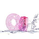 Power Escorts - BR73 - Turbo 04 - Vibrating Cockring - Flexible - Pink