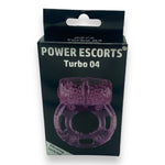Power Escorts - BR73 - Turbo 04 - Vibrating Cockring - Flexible - Pink