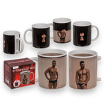 Kinky Pleasure - OB115 - Heat Colour Change - Man Strippers Drinking Mok - 300ml - 12x10cm