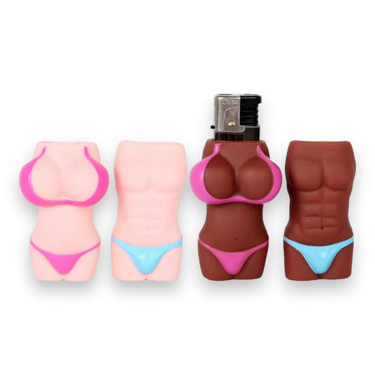 Kinky Pleasure - T011 - Lighter Sleeve Sexy Body Man And Woman - 2 Colours