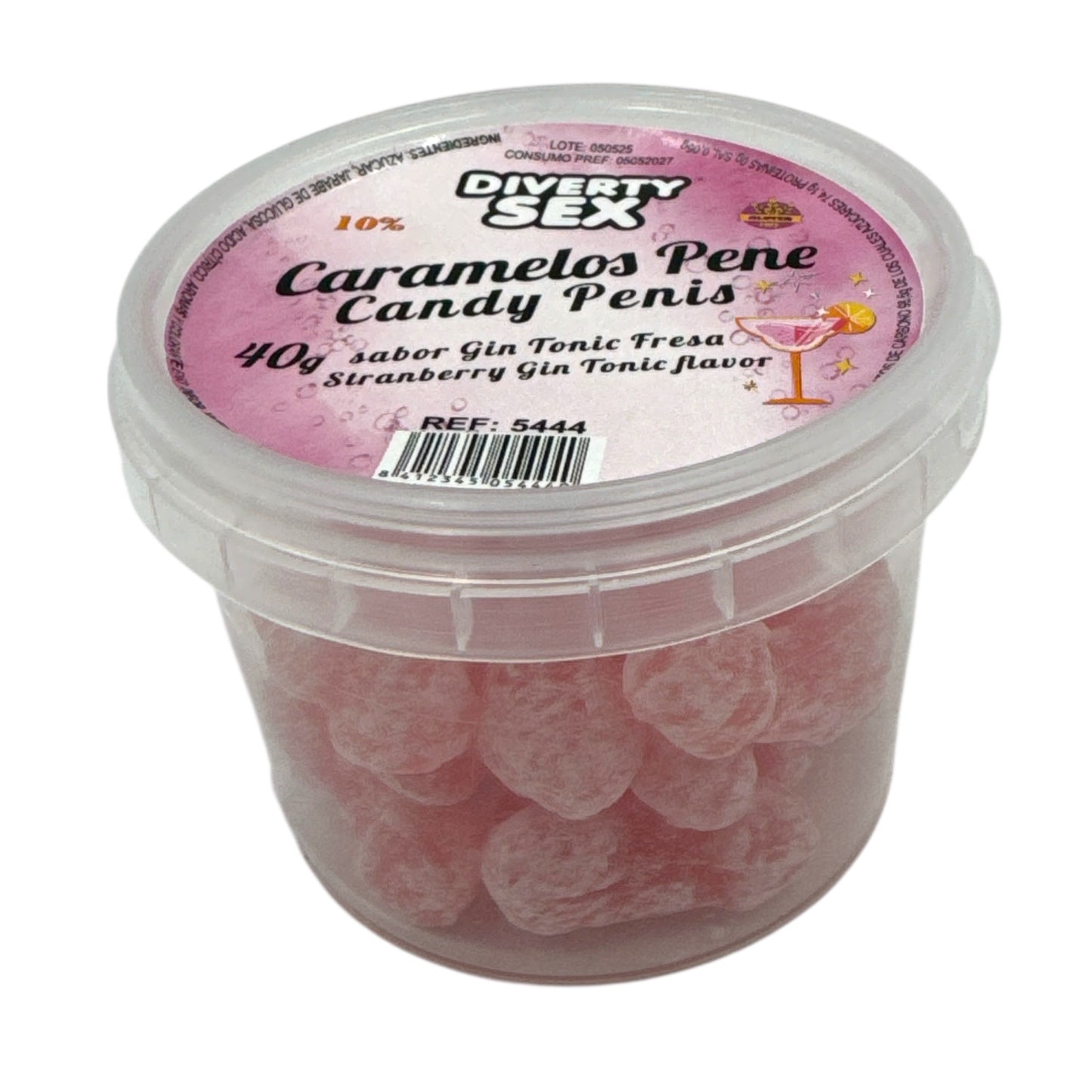 Kinky Pleasure - DS040 - Sexy Penis Candy Hard – Gin Tonic Flavour