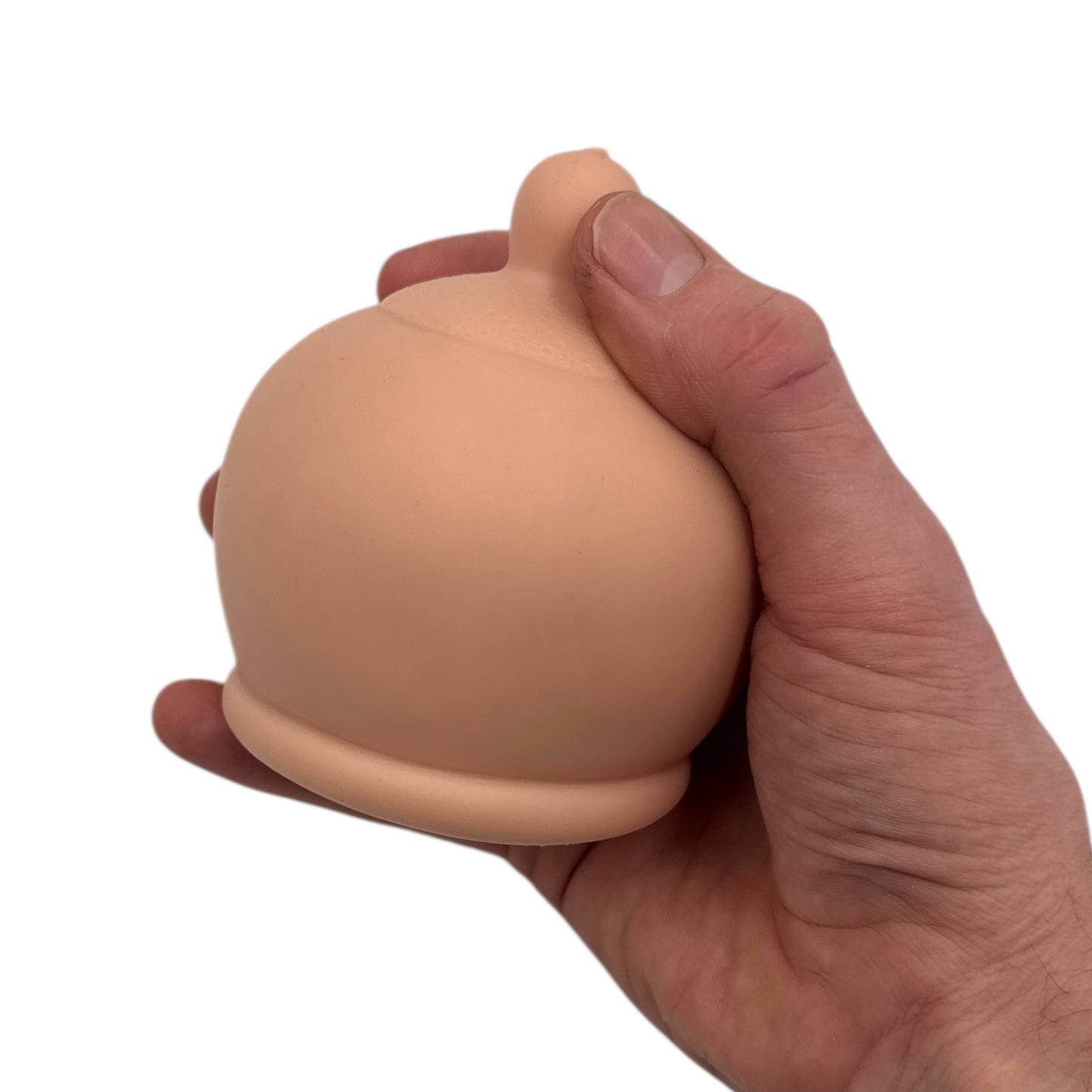 Kinky Pleasure - DS082 - Boob Squeezy With Nipple – Chocolate Edition with Peep Sound