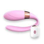 Power Escorts - BR151 - U-Vibe Couple Vibrator - Remote Control - 7 Functions - 2 Colours