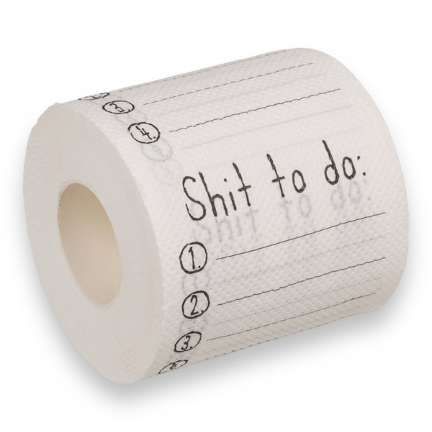 Timmy Toys - B080 - Toilet Paper Roll - Shit To Do - White