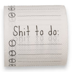Timmy Toys - B080 - Toilet Paper Roll - Shit To Do - White