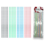 Kinky Pleasure - PK005 - Straws Paper Pastel Colours- 220x6mm - 10-Pack