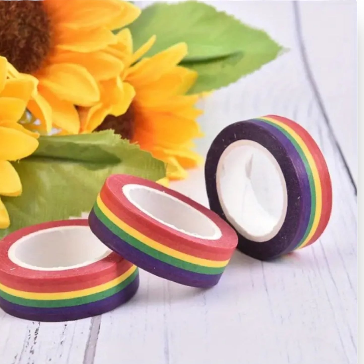 Kinky Pleasure - T072 - Pride Theme Rainbow Tape - 15x5000mm