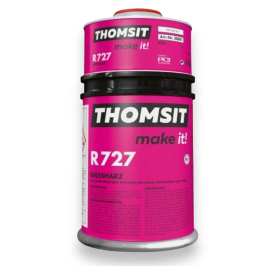 Thomsit R 727 Casting Resin 1 Kg - Ideal for Sealing Fine Floor Mortar and Cracks
