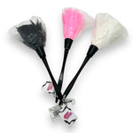 Kinky Pleasure - PL111 - Feather Tickler Swiffer - 3 Colours