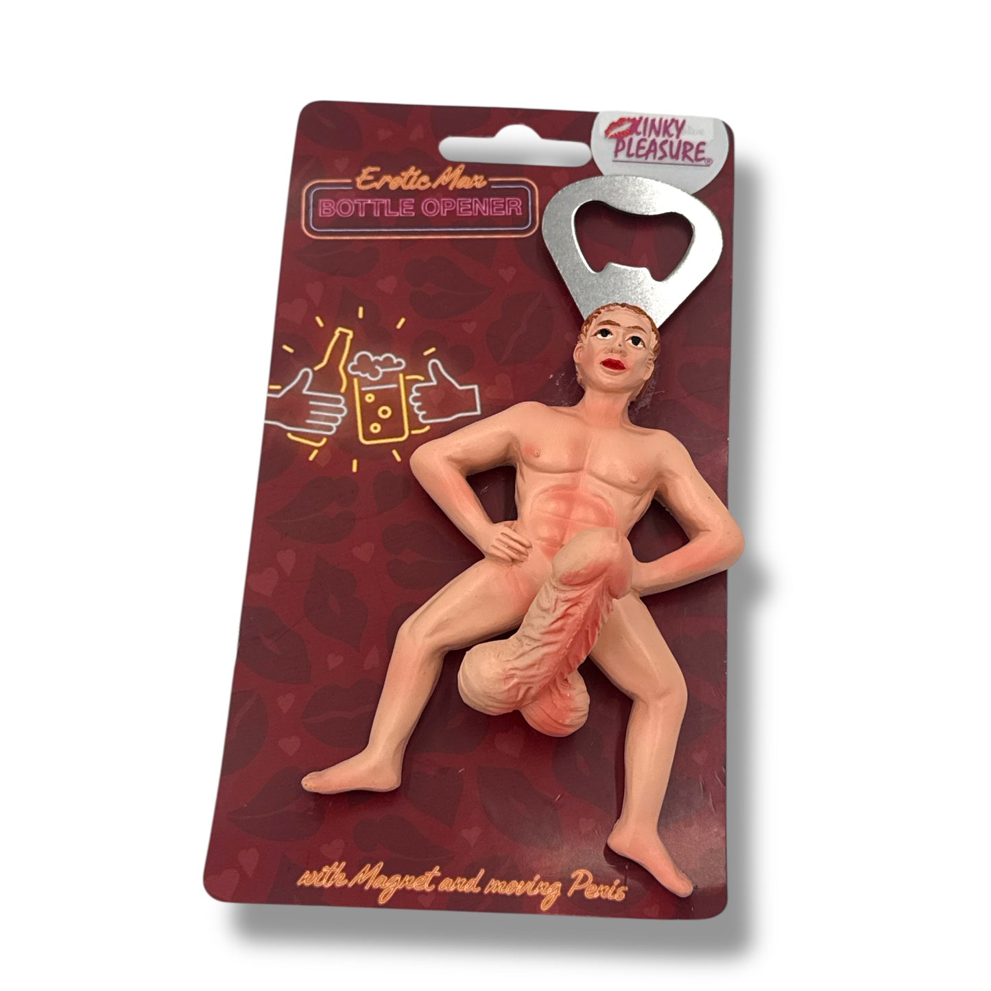 Kinky Pleasure - OB151 -  Bottle Opener - Sexy Man With Big Penis