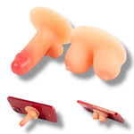 Kinky Pleasure - T195 - Mini Penis & Boobs With Suction Cup