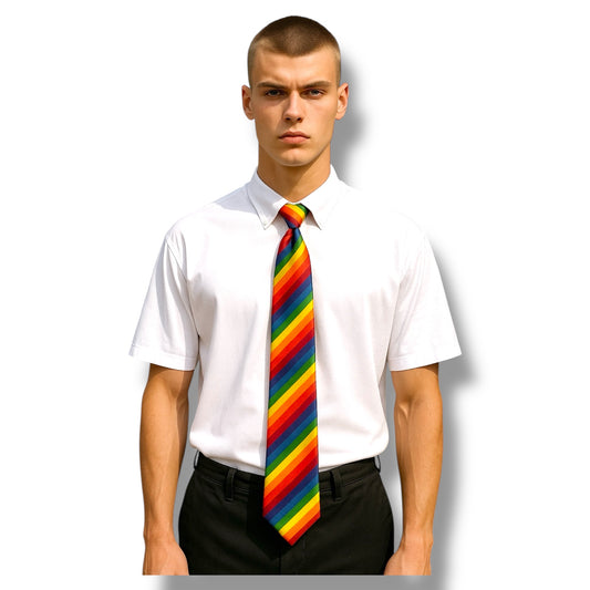 Kinky Pleasure - KPP001 - Pride - NeckTie Rainbow