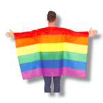 Kinky Pleasure - KPP015 - Pride - Rainbow Pride Flag Cape - 90x150cm