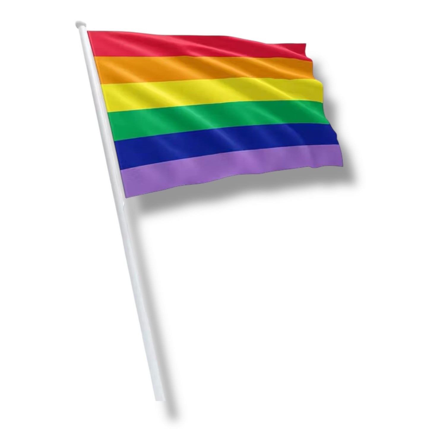 Kinky Pleasure - KPP007 - Rainbow Pride Flag -  6 Pieces - 60x45x30cm - Xtra Large