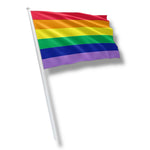 Kinky Pleasure - KPP007 - Rainbow Pride Flag -  6 Pieces - 60x45x30cm - Xtra Large