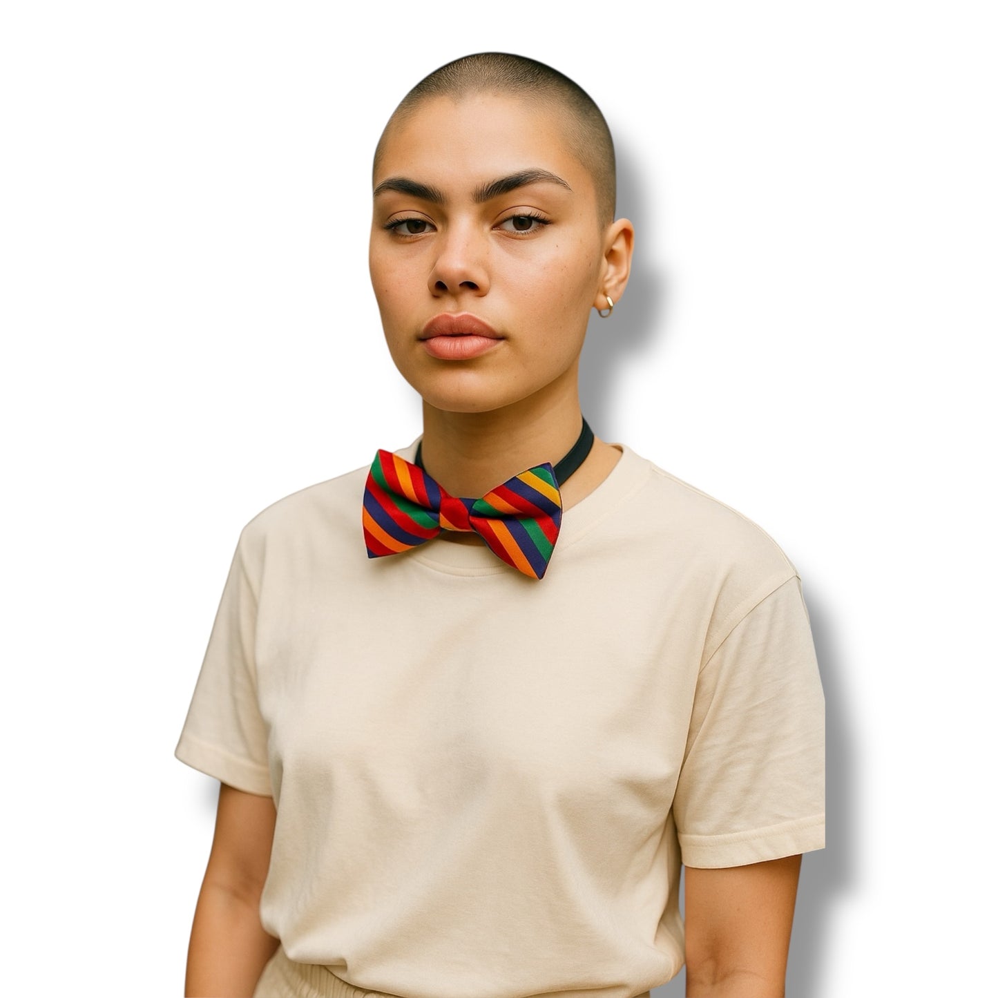 Kinky Pleasure - KPP011 - Pride - BowTie Rainbow - Model 02