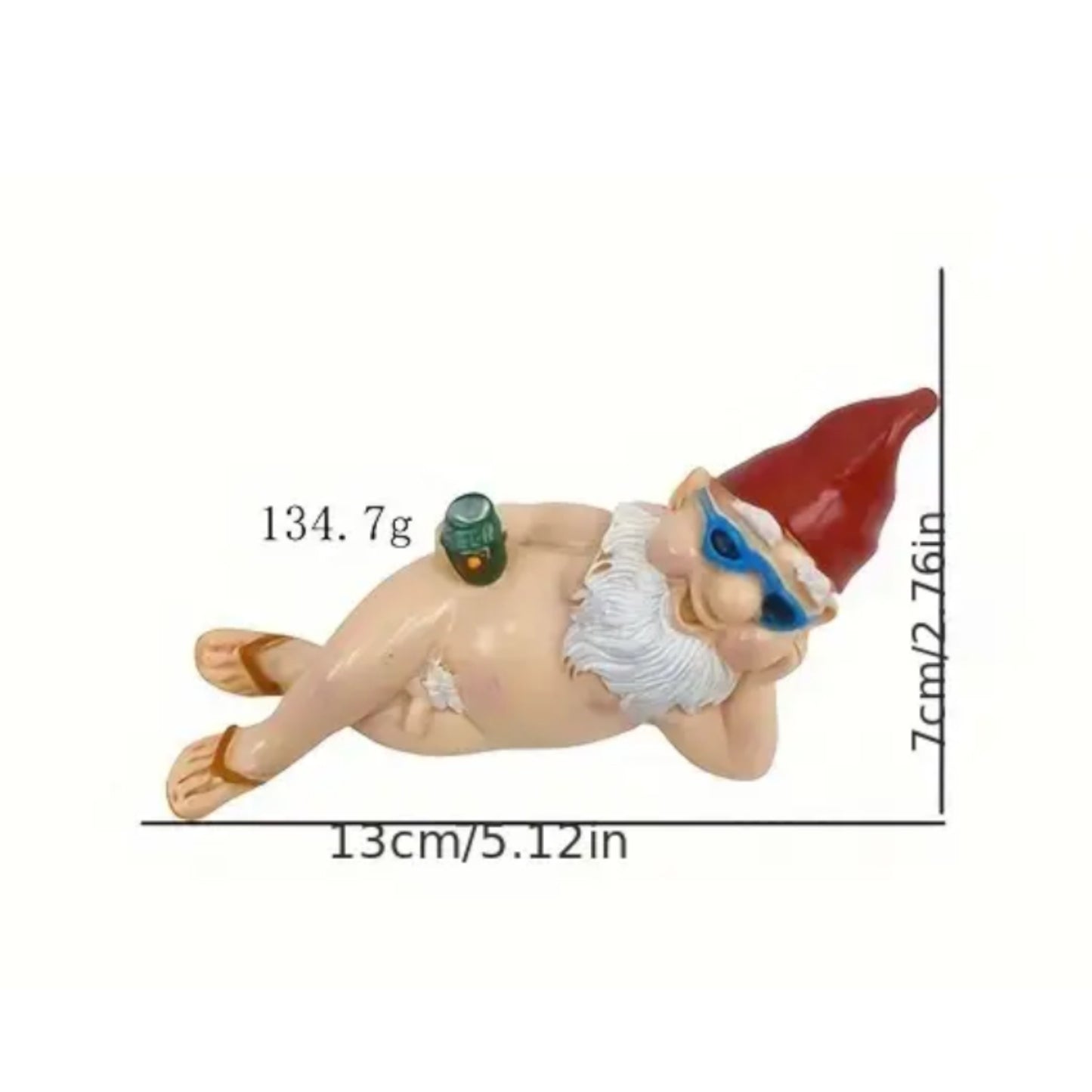 Kinky Pleasure - T117 - Sexy Garden Gnome Laying Down - 2 Models