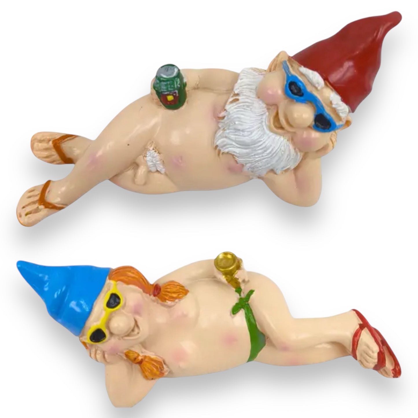 Kinky Pleasure - T117 - Sexy Garden Gnome Laying Down - 2 Models