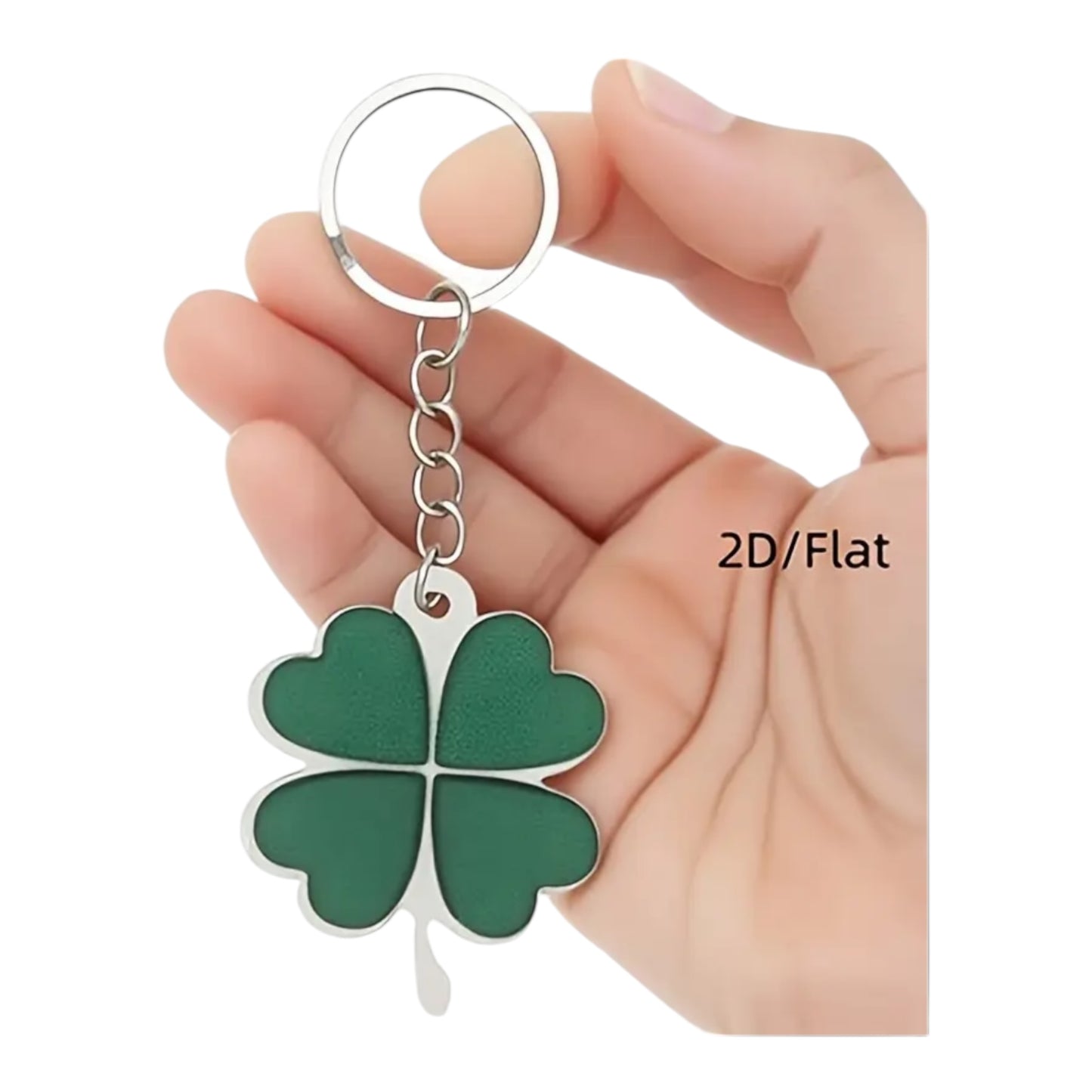 Kinky Pleasure - KPK065 - Keychain - Lucky Flower Green - 10,8cm x 5,2cm