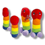 Kinky Pleasure - OB142 - Plush Penis Rainbow