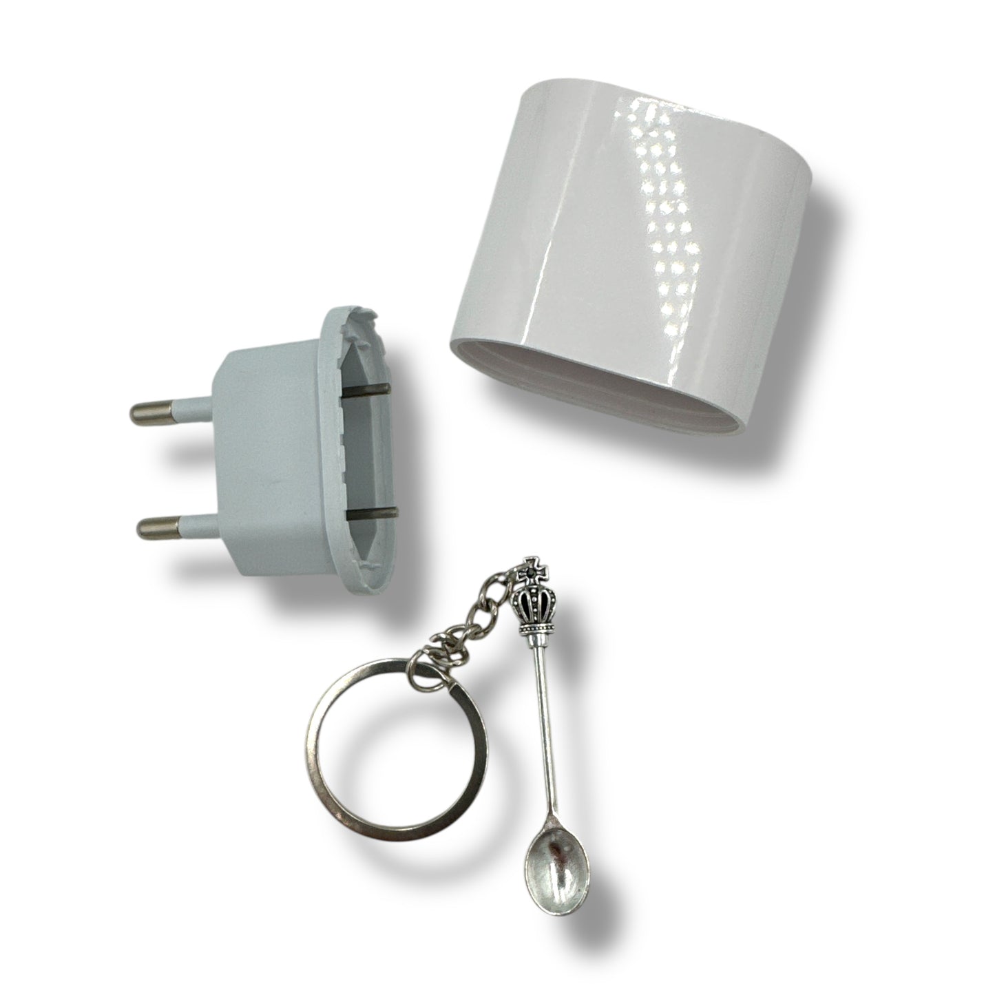 Kinky Pleasure - T213 - Festival Secret Stash Kit ( Hollow Adapter + Mini Spoon )