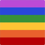 Kinky Pleasure - KPP018 - Pride – Rainbow Bandana Scarf – Multifunctional Model 02