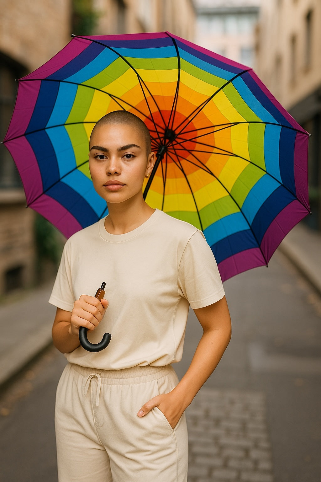Kinky Pleasure - KPP022 - Pride – Rainbow Umbrella – Large