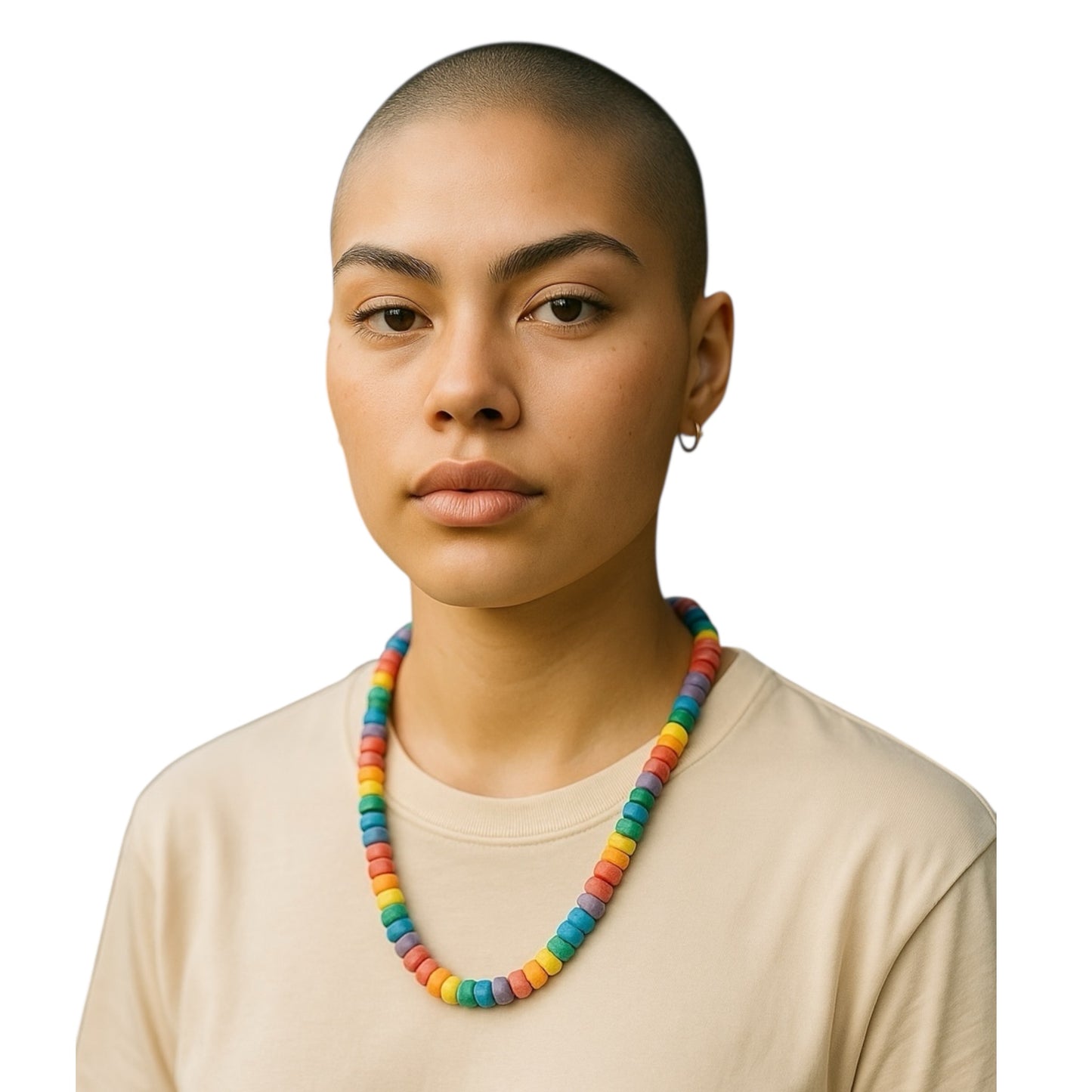 Kinky Pleasure - KPP008 - Pride - Rainbow Necklace - Made of Wood