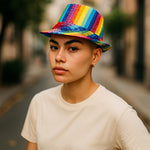 Kinky Pleasure - KPP021 - Pride – Rainbow Hat - Model 02