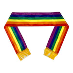 Kinky Pleasure - KPP019 - Pride – Rainbow Scarf with Fringe –